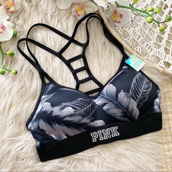 PINK Victoria's Secret Other - NWT PINK Victoria’s Secret Tropical Sports Bra S